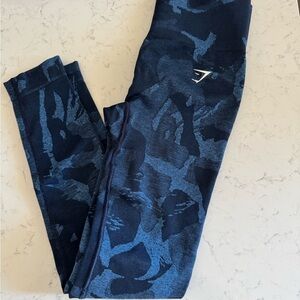 Gymshark Blue Camouflage Women's small
